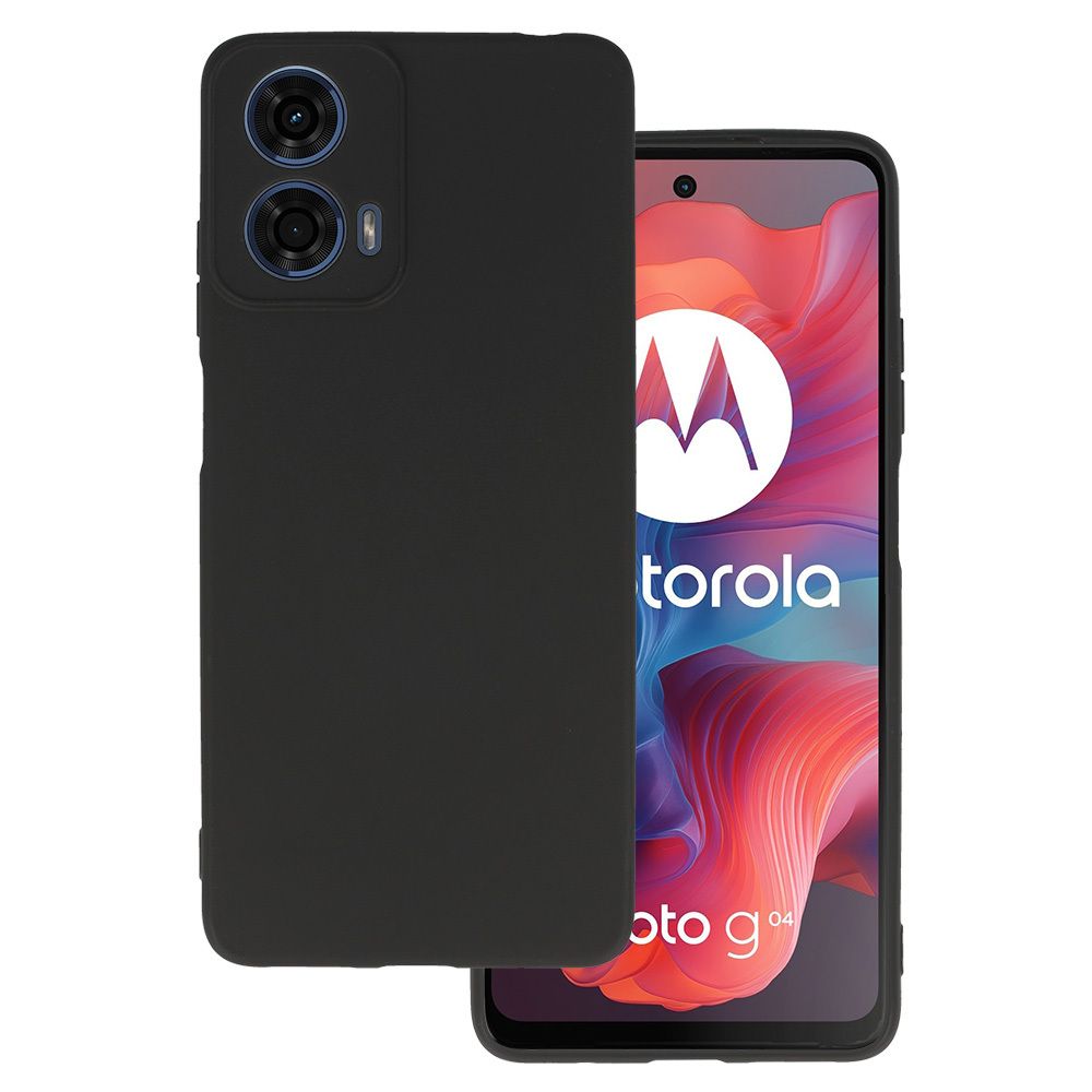 Back Case Matt Do Motorola Moto G04/G24 Czarny