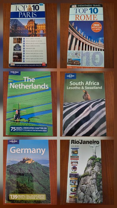 Guias de viagem diversos