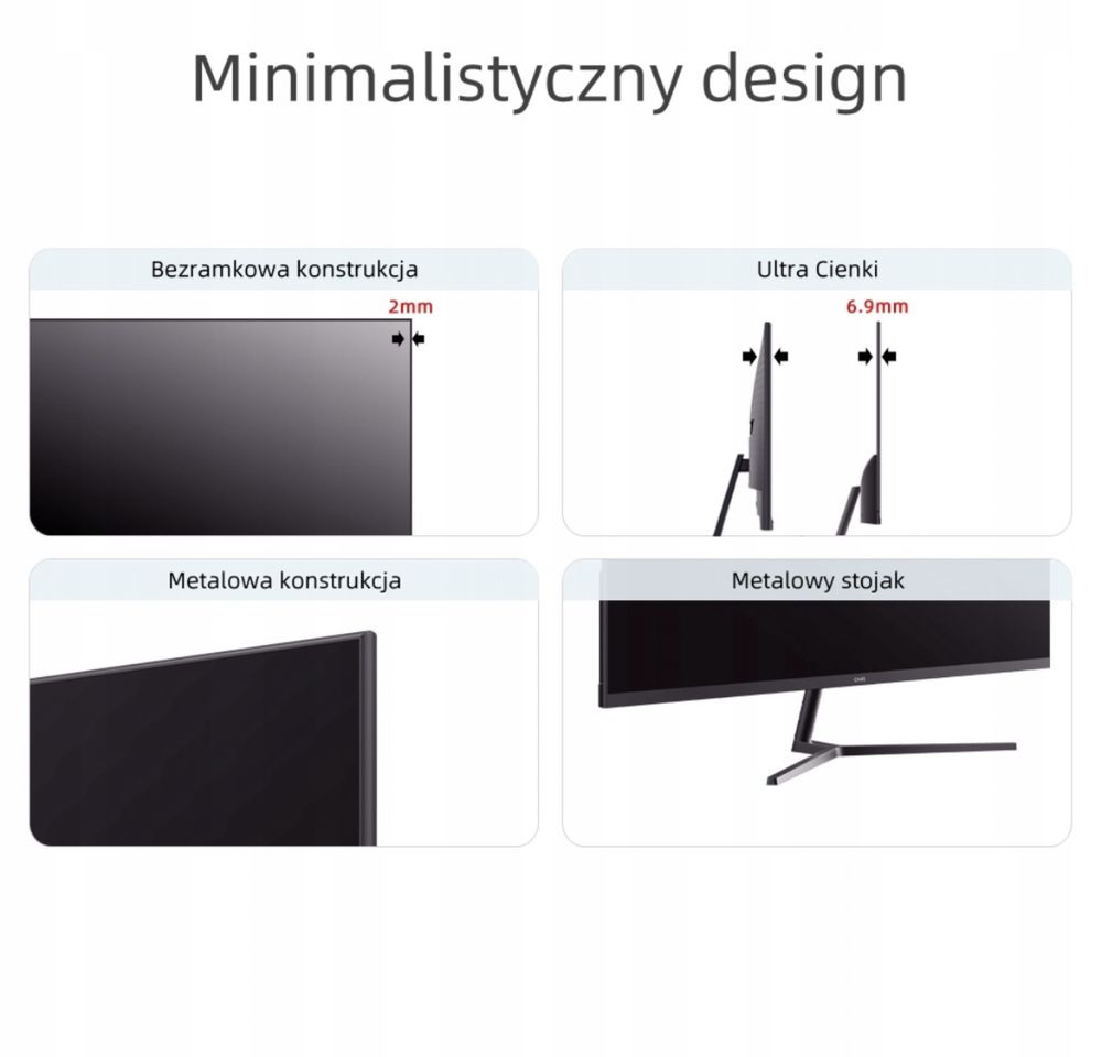 Monitor Bezramkowy (gamingowy) CHiQ 27" model 27P620F