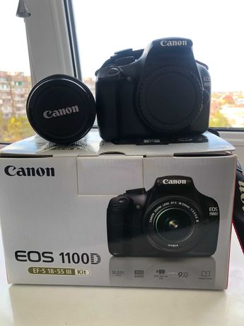 Зеркальный фотоаппарат Canon EOS 1100D 18-55 III KIT