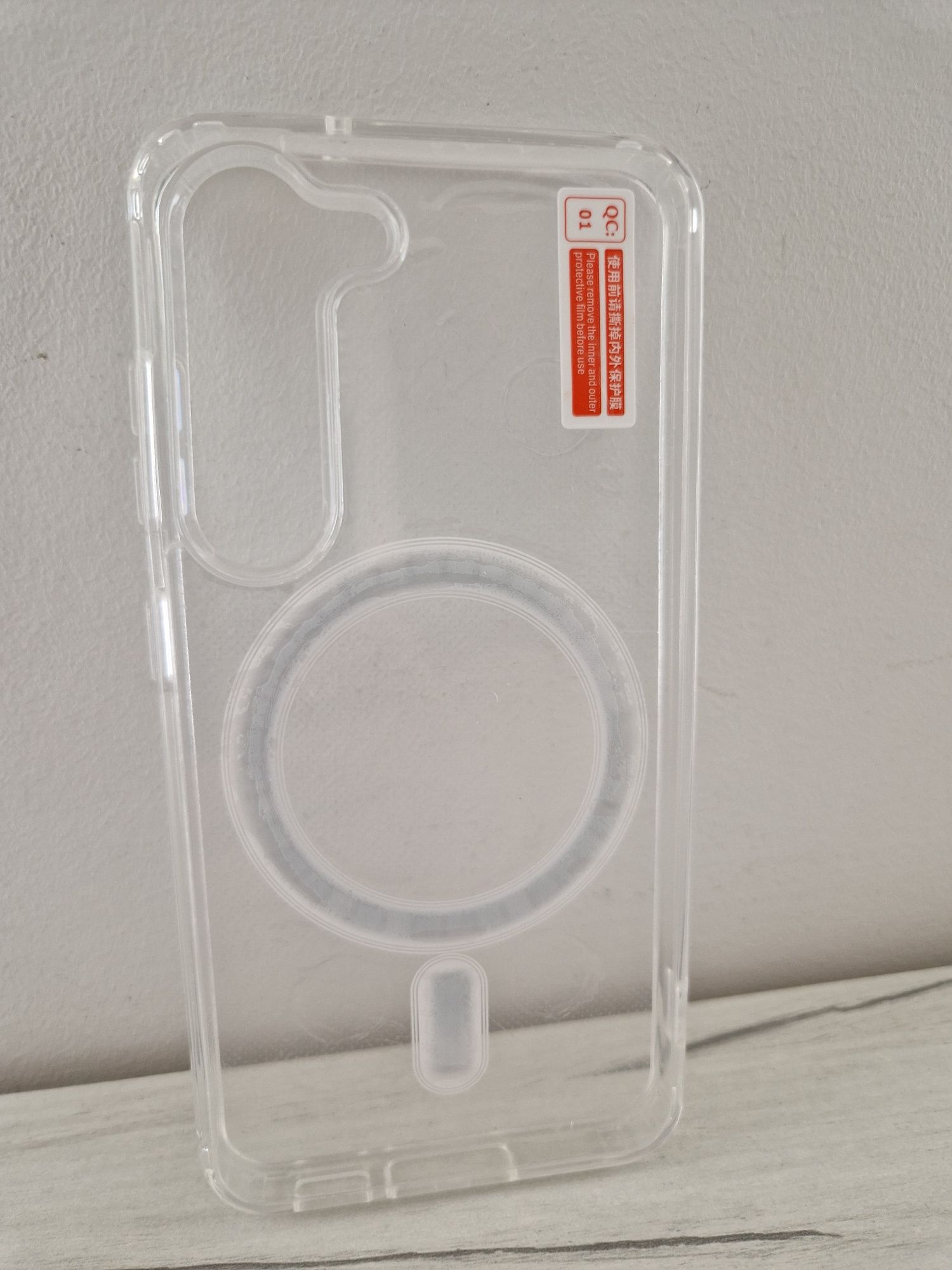 Acrylic Magsafe Case do Samsung Galaxy S23 Plus przezroczysty