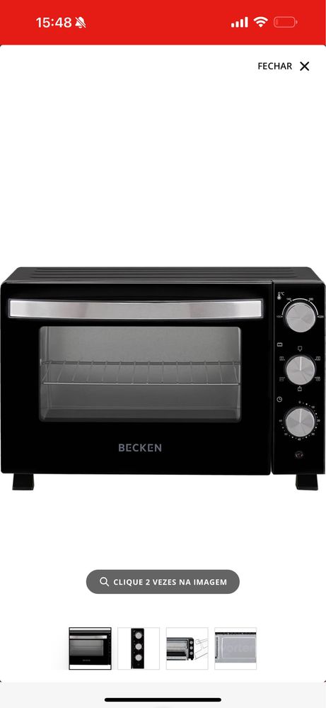 Mini-forno BECKEN (30 L - 1500 W)