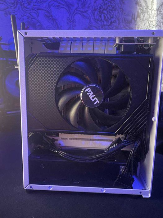 Ігровий mini-ITX ПК | R5 5600 / RAM 16Gb / RTX 3060 12Gb / 512 SSD