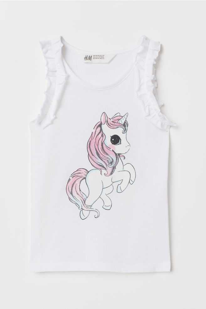 Майка H&M  маєчка єдиноріг дельфін р 8-10 р. 134-140 см