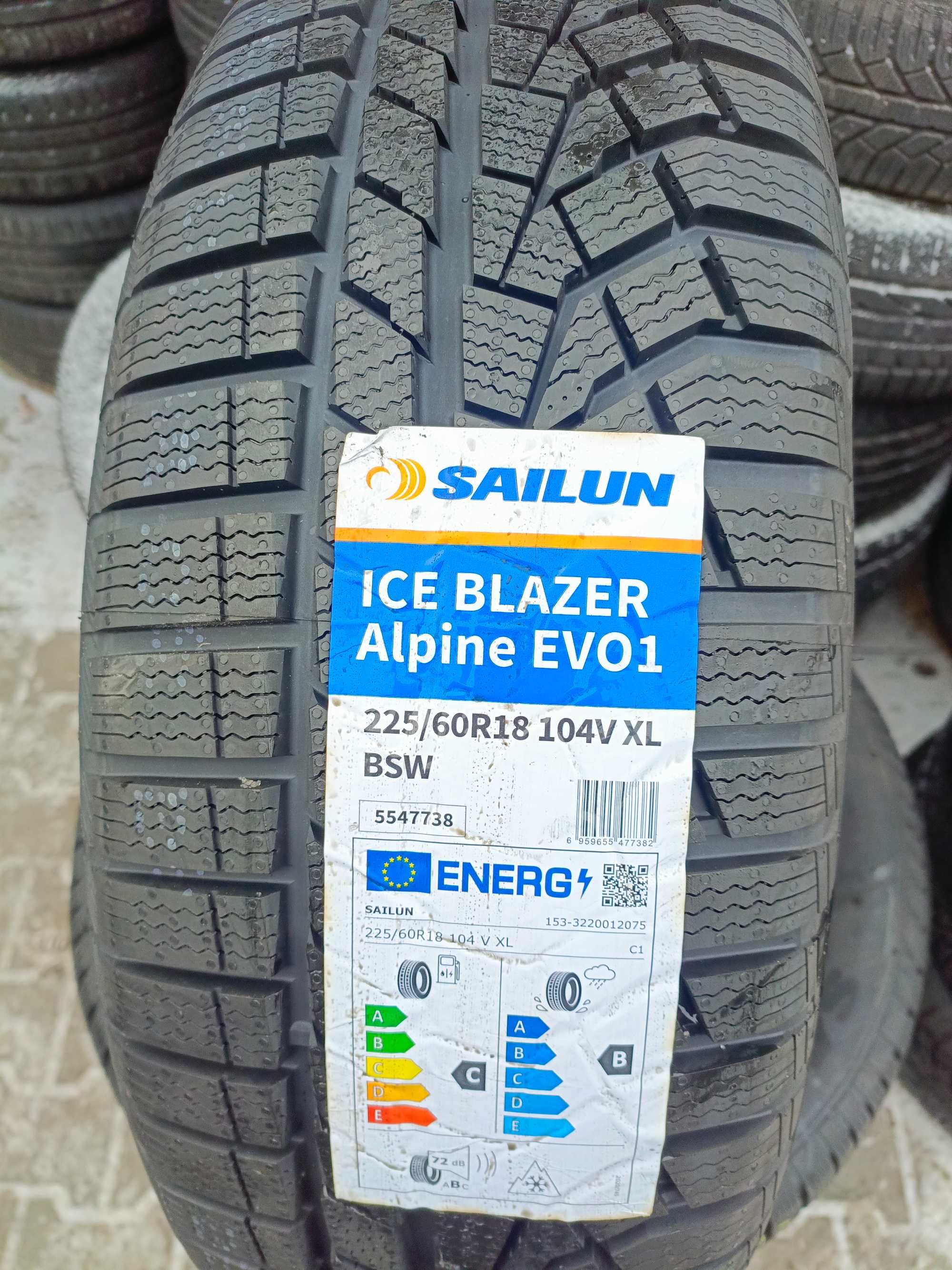 Nowe opony zimowe 225/60/18 Sailun 2025r