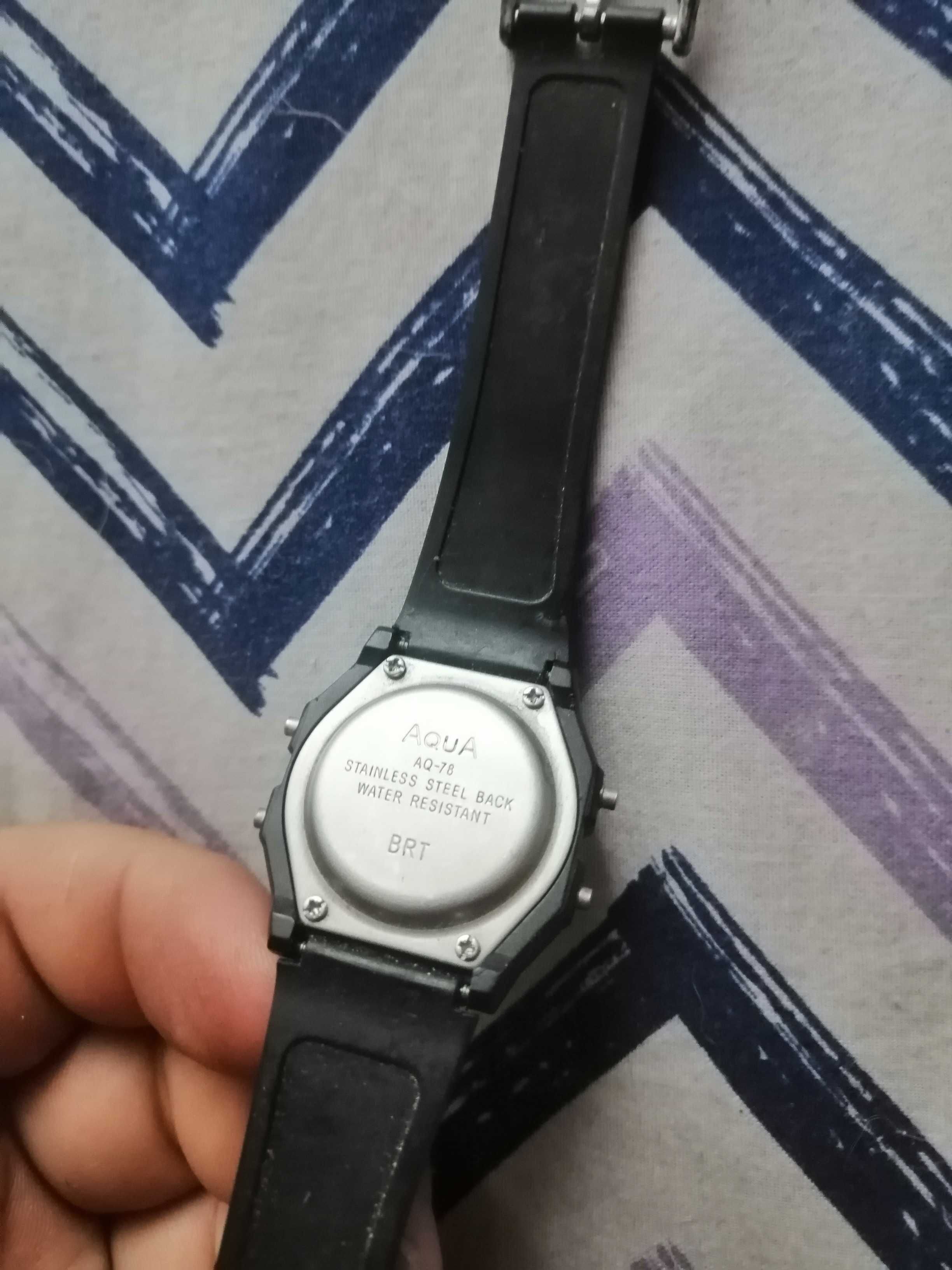zegarek elektroniczny aqua