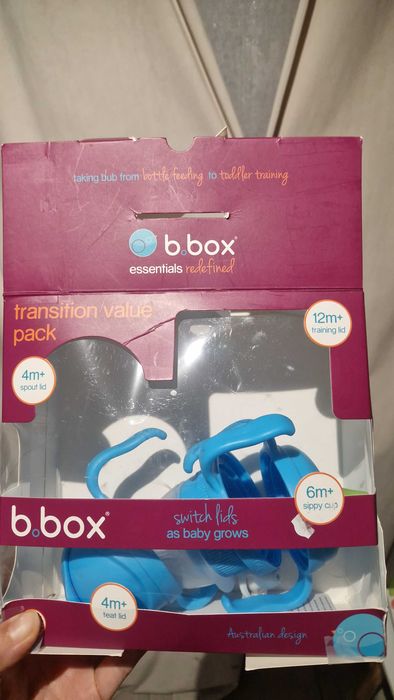 Nakrętki na bbox niebieskie 3 sztuki