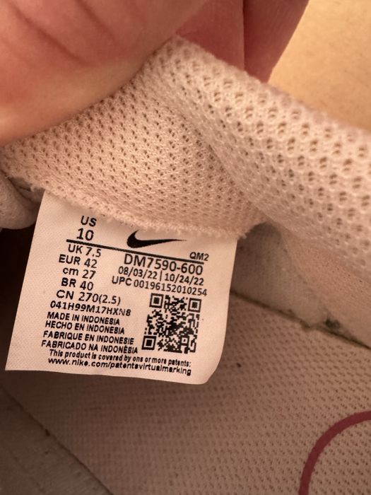 Оригінал! Кросівки Nike COURT LEGACY LIFT DM7590-600 р.42 (41) рожеві