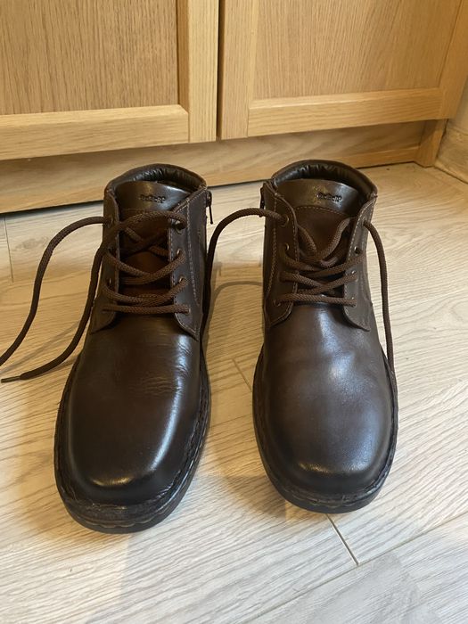 Trzewiki skorzane firmy go soft