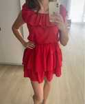 Czerwona sukienka M/L