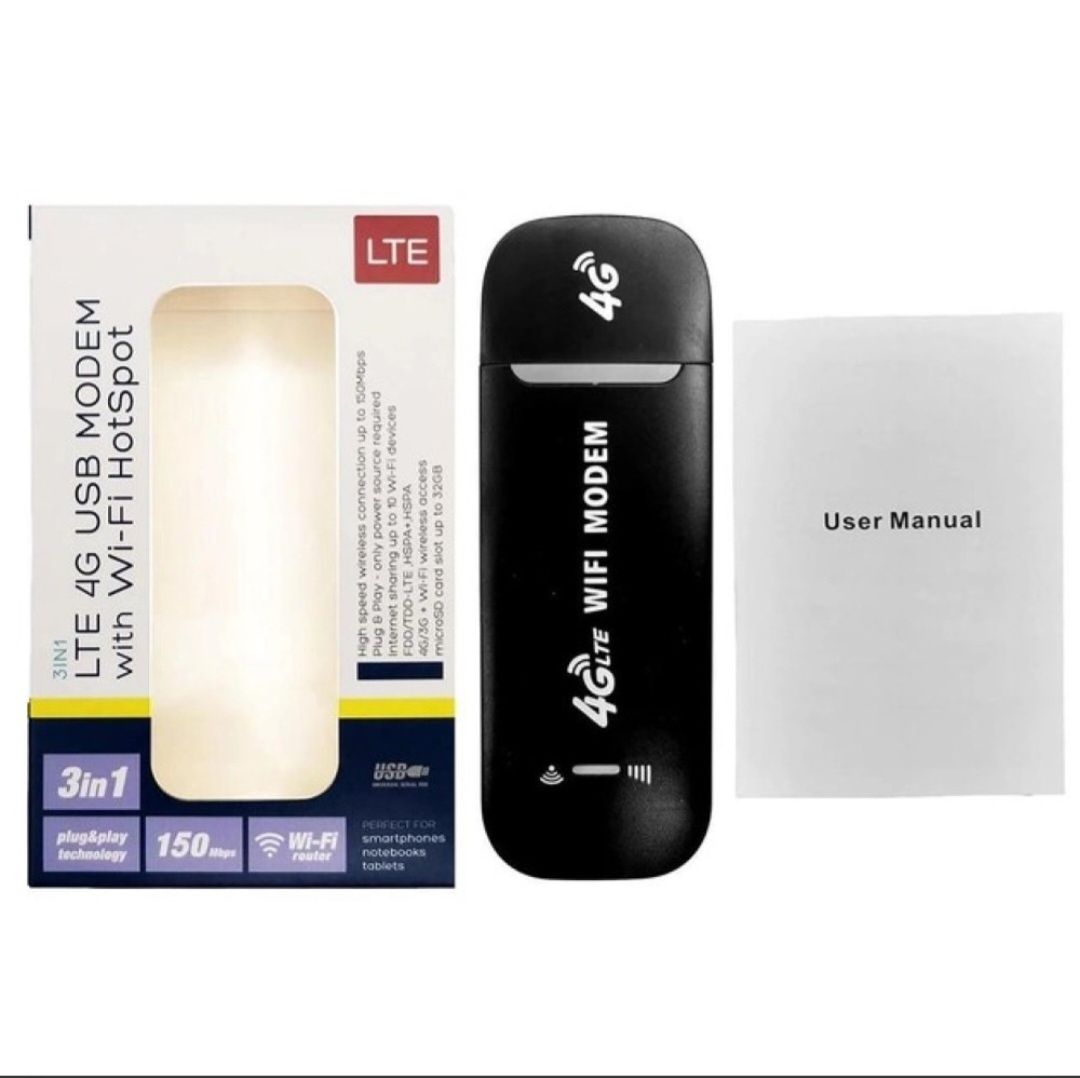 Модем 4G LTE з Wi-Fi 150Mbps (WI-FI Роутер) для прийому та роздачі інт