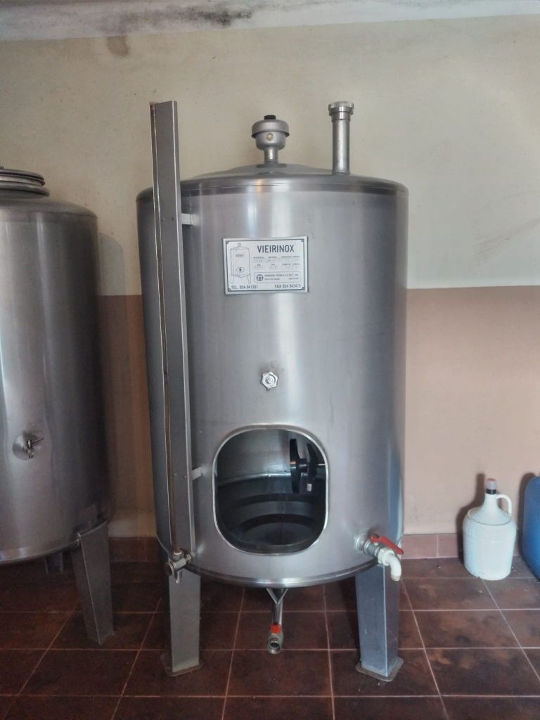 Cubas de inox e desengacador