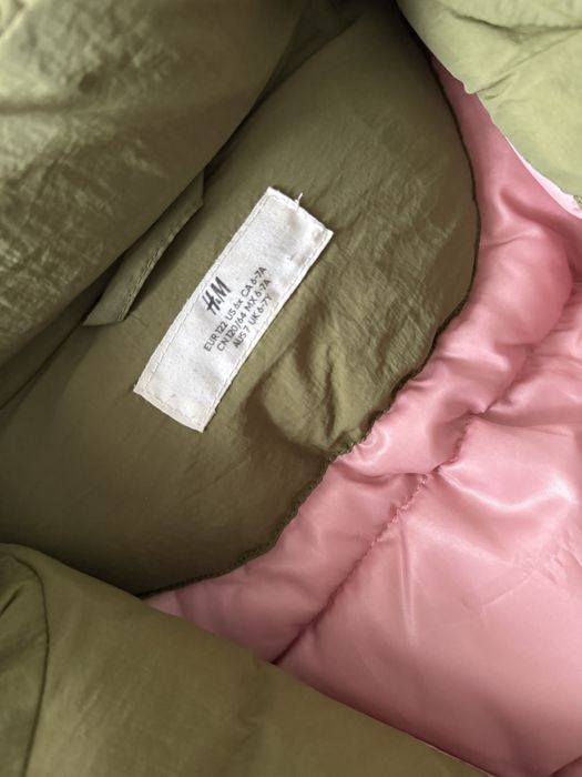 HM пуфер пуховик  6-7