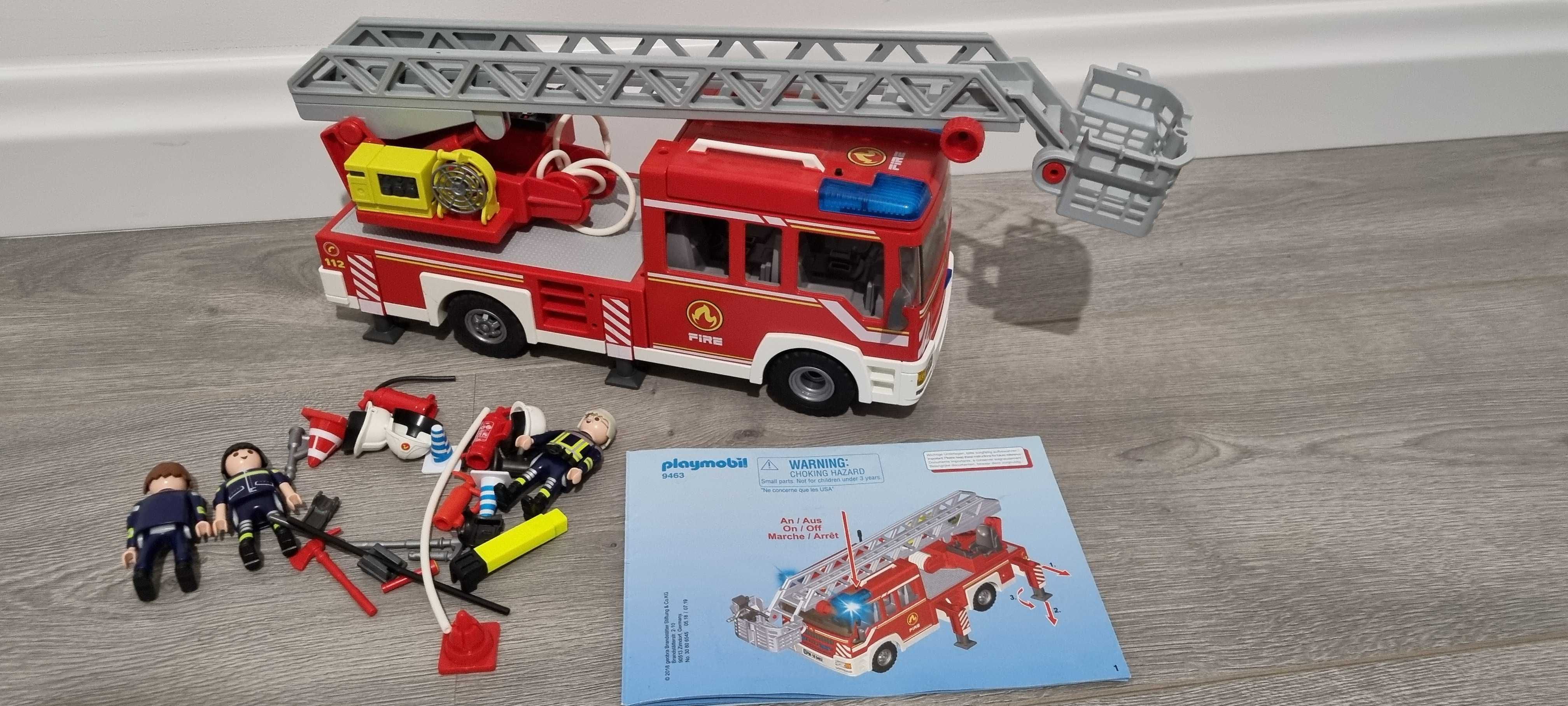 Klocki Playmobil City Action 9463 Straż Pożarna Samochód wóz strażacki