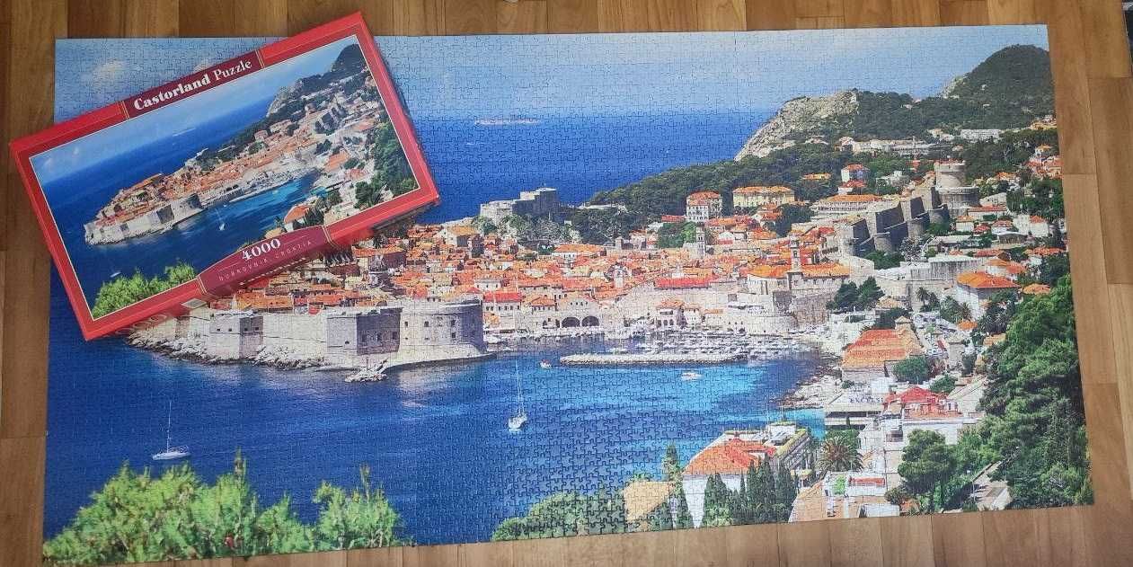 puzzle пазли на 4000 Дубровнік, Хорватія. Подарунок на Новий рік