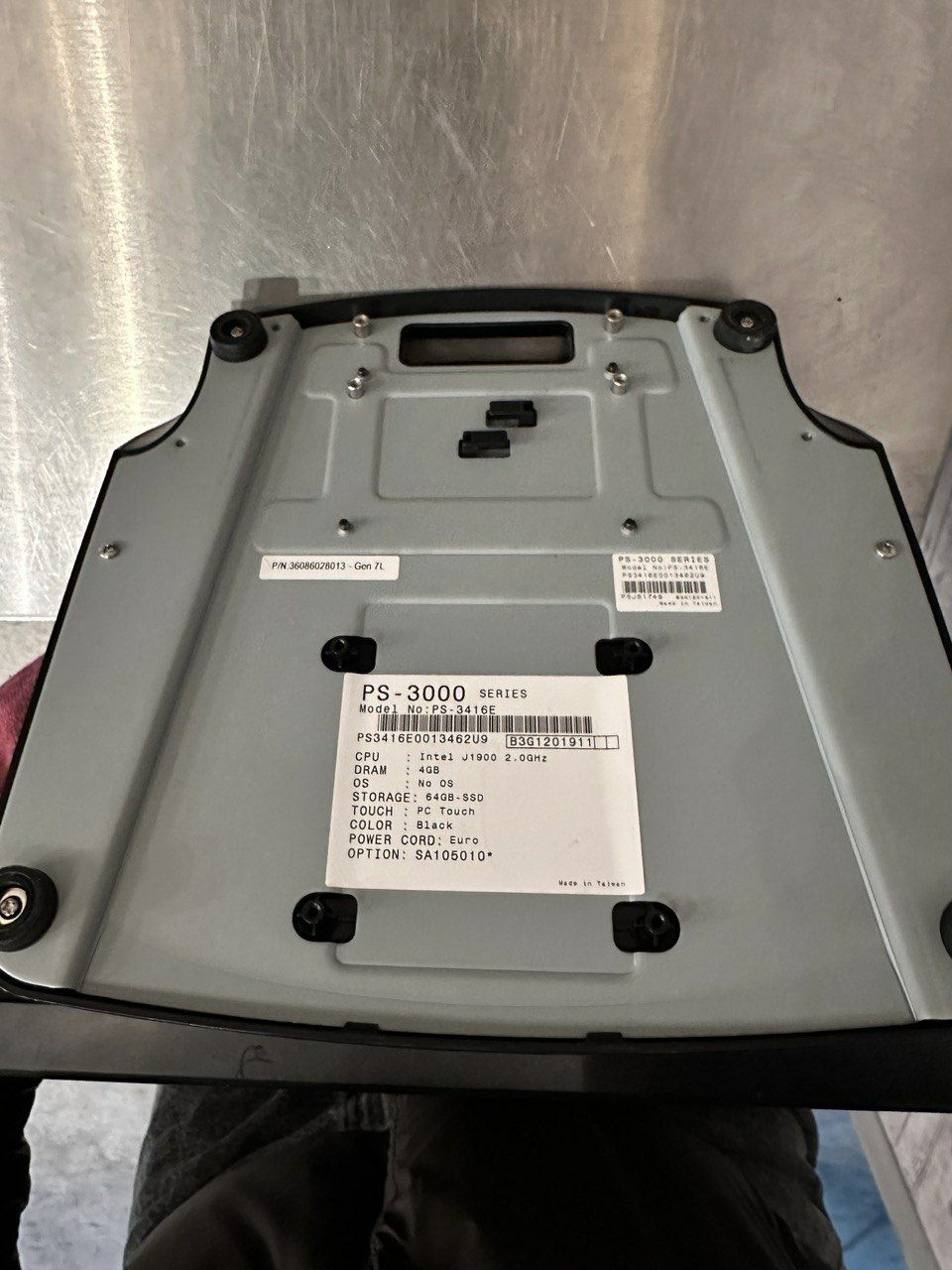 ПОС термінал Posiflex PS-3416E