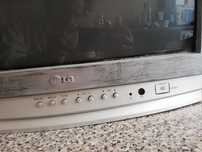 Televisão LG cinza