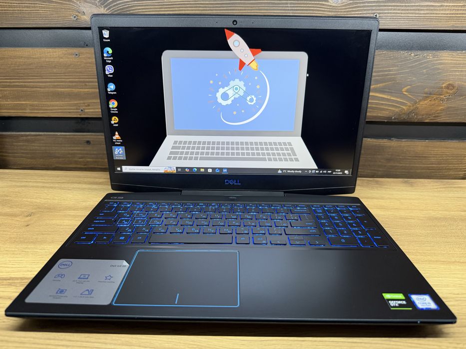 Dell G3 3590 15,6"IPS FHD GTX 1660Ti 6GB i5-9300H/16GB/512+1TB/4% знос