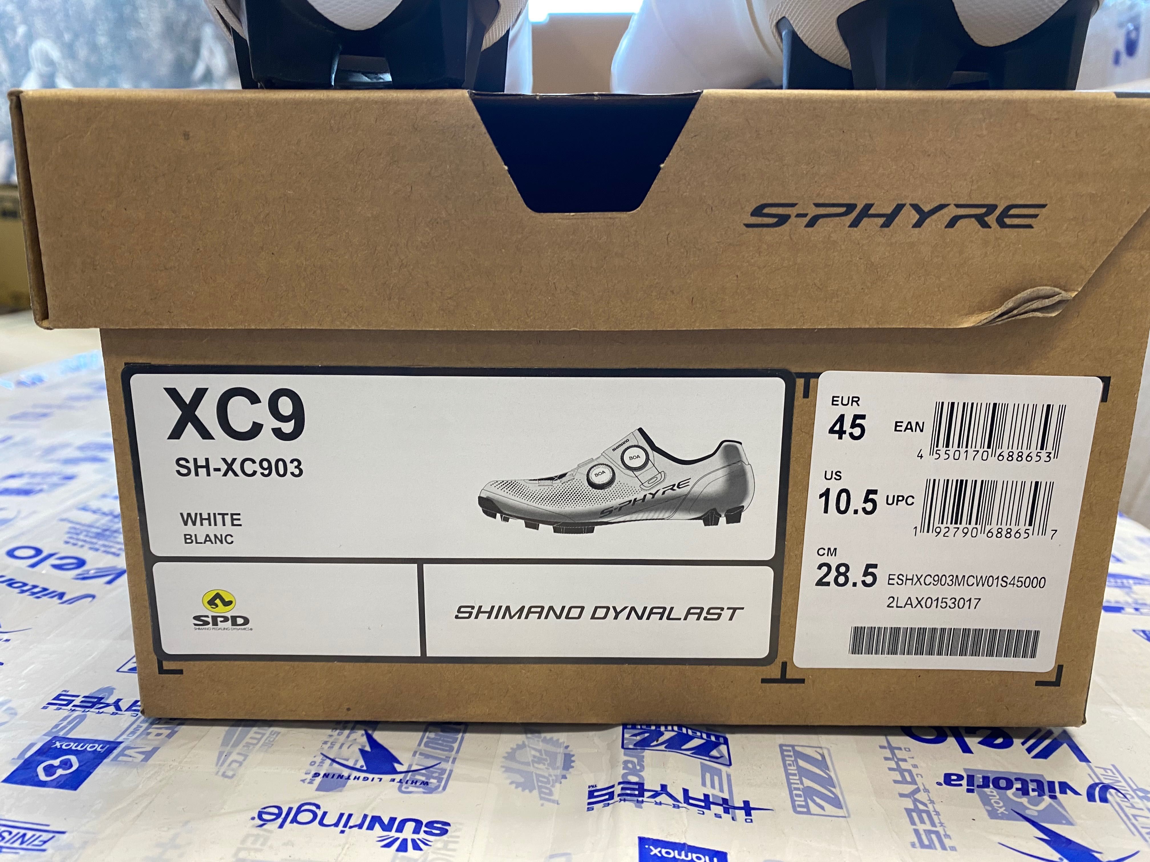 Buty MTB SHIMANO sh-xc903 xc9 białe 45