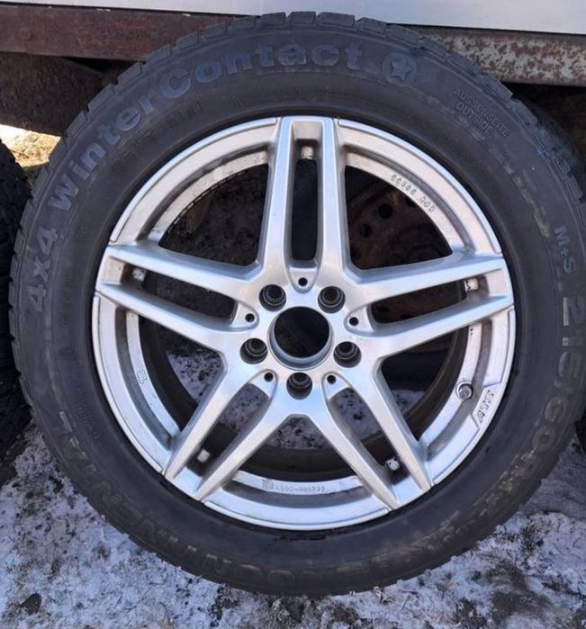 Koła Mercedes zimowe 215/60R17 Continental aluminiowe alufelgi