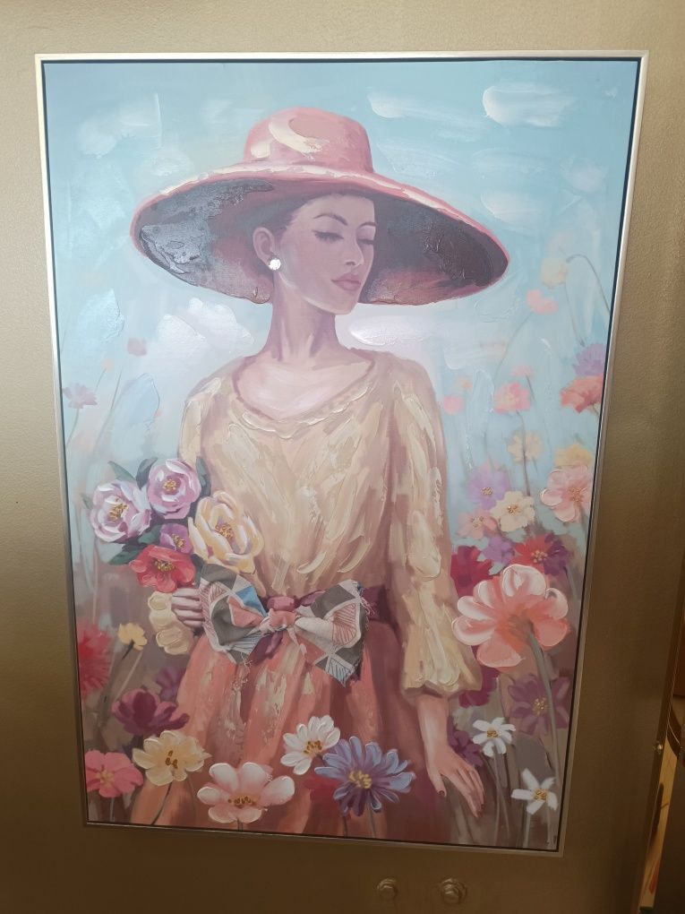 Quadro em Rosa