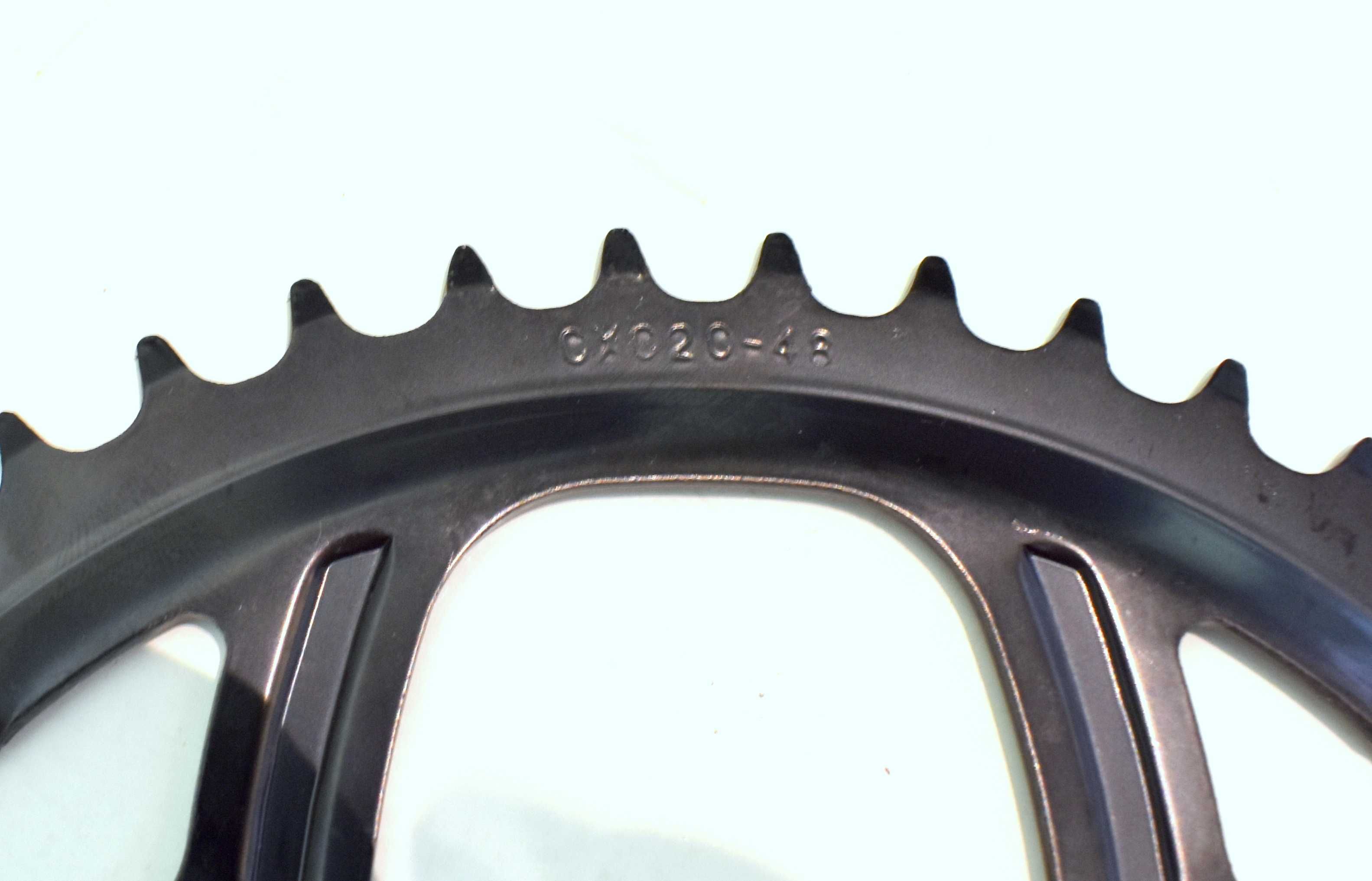 Tarcza do mechanizmu korbowego 48T (7-8-9s) stal. 104 BCD.