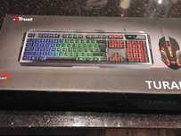 Trust GXT 845 Tural Gaming Combo klawiatura + myszka gamingowa - nowa