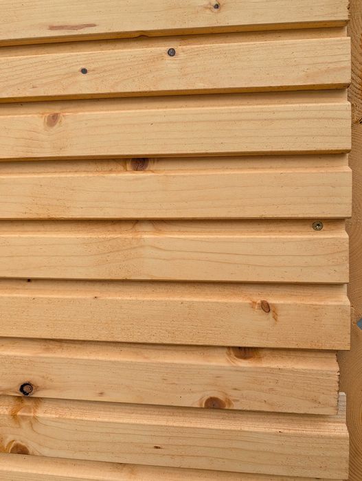 Deska dekoracyjna elewacja ROMB Świerk 23mm x 70mm dom altana fasada