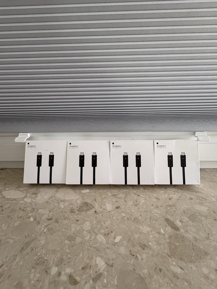 4 kable Apple Thunderbolt 4 Pro 3m – nowe, oryginalne
