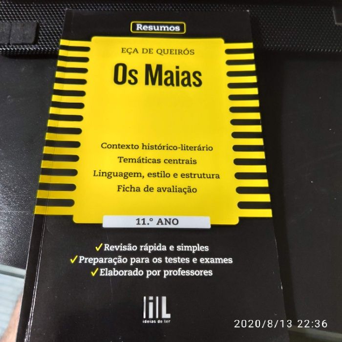 Livro de Resumos Os Maias 11º Ano - Novo