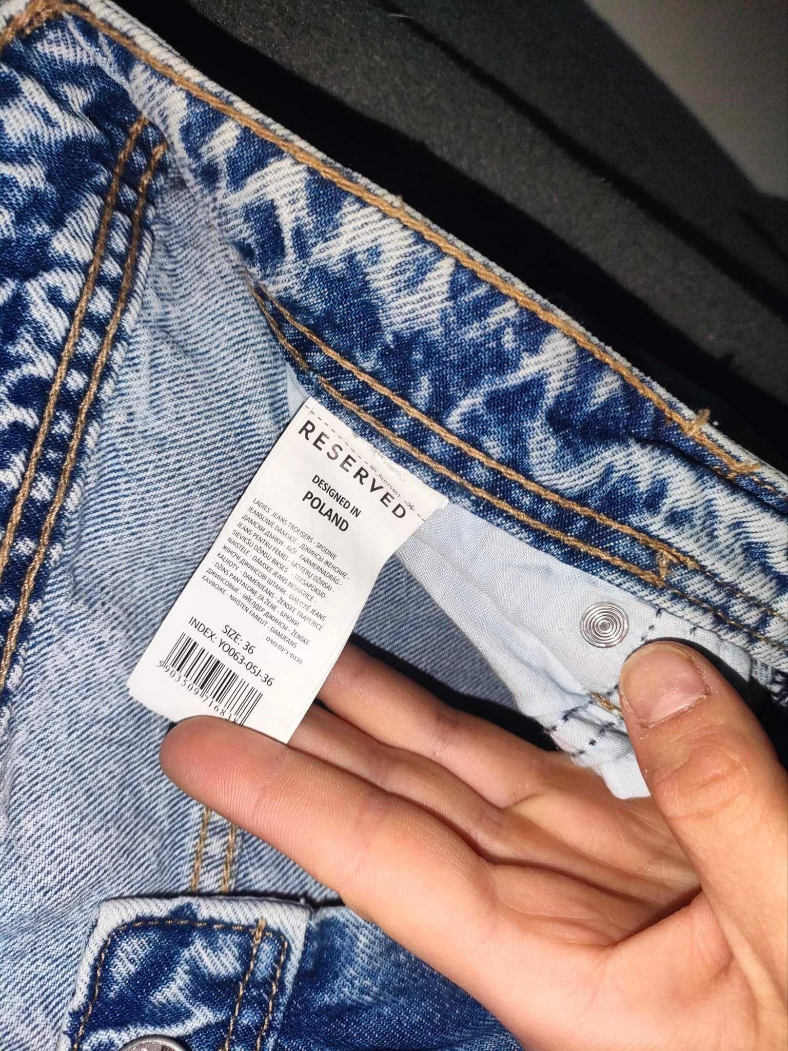 Spodnie Damskie Jeans RESERVED
