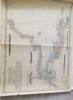 Карта навигационная адмиралтейская морская атлантический океан Англия