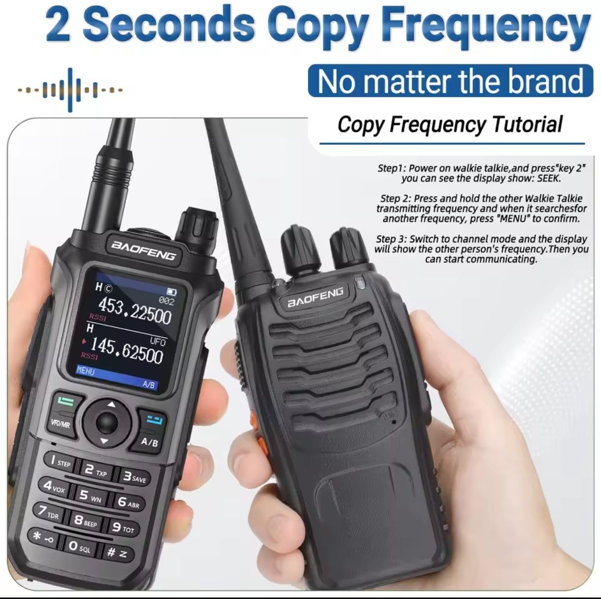 Рация Baofeng UV-21 PRO V2 зарядка type-C