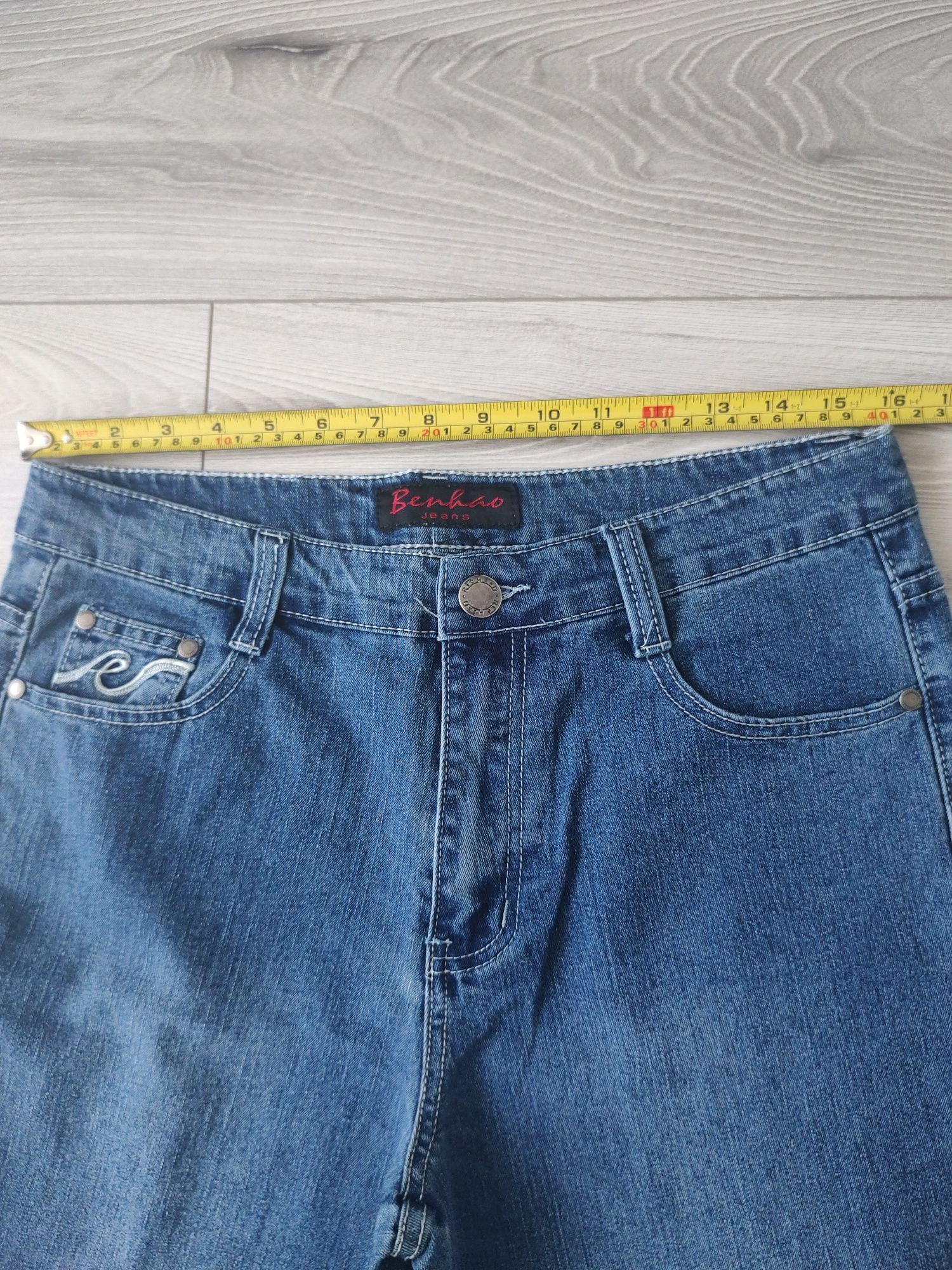 Dzinsy bawełna denim