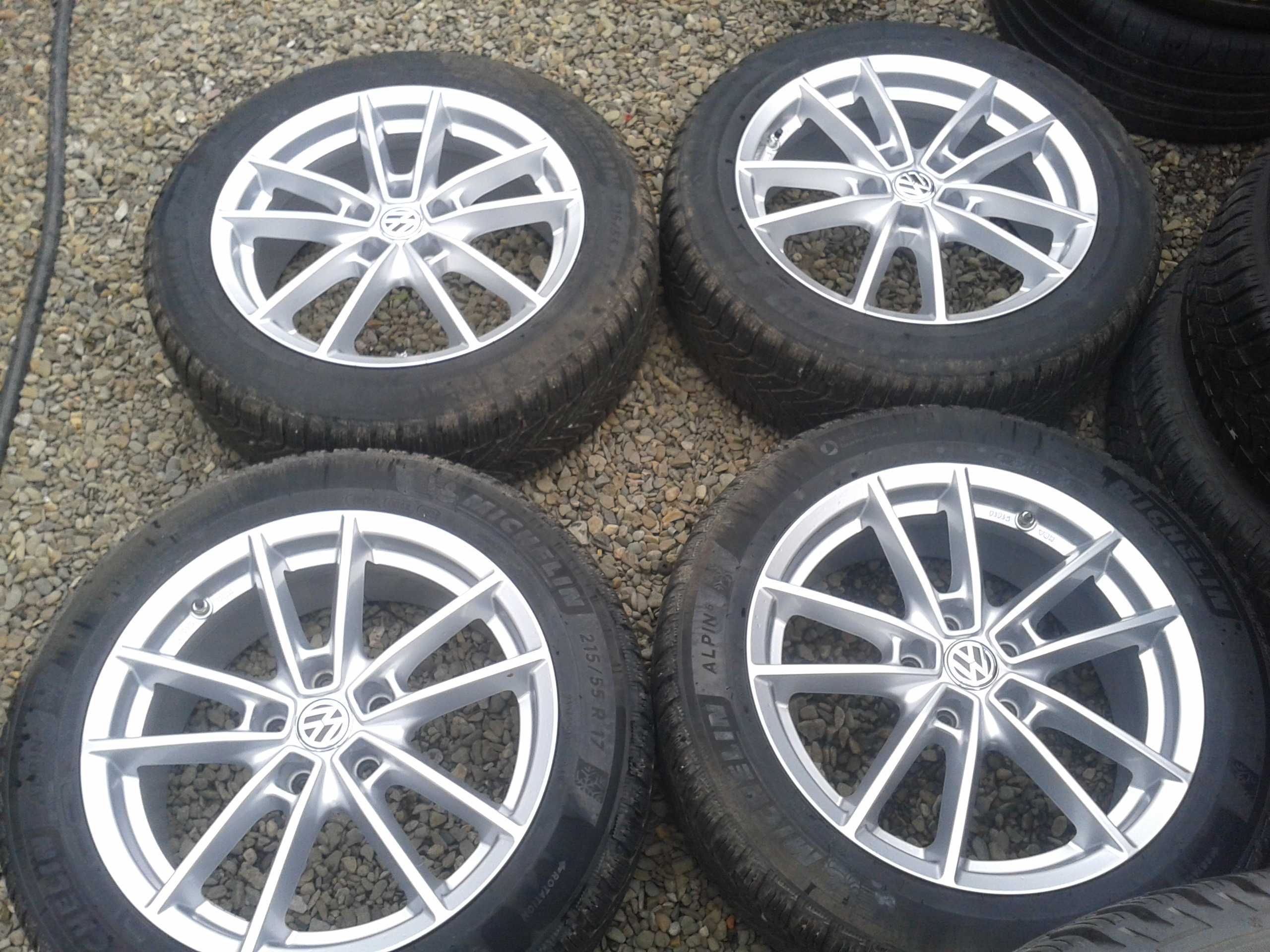 kola r17 borbet volkswagen passat arteon troc michelin mielec 215 55