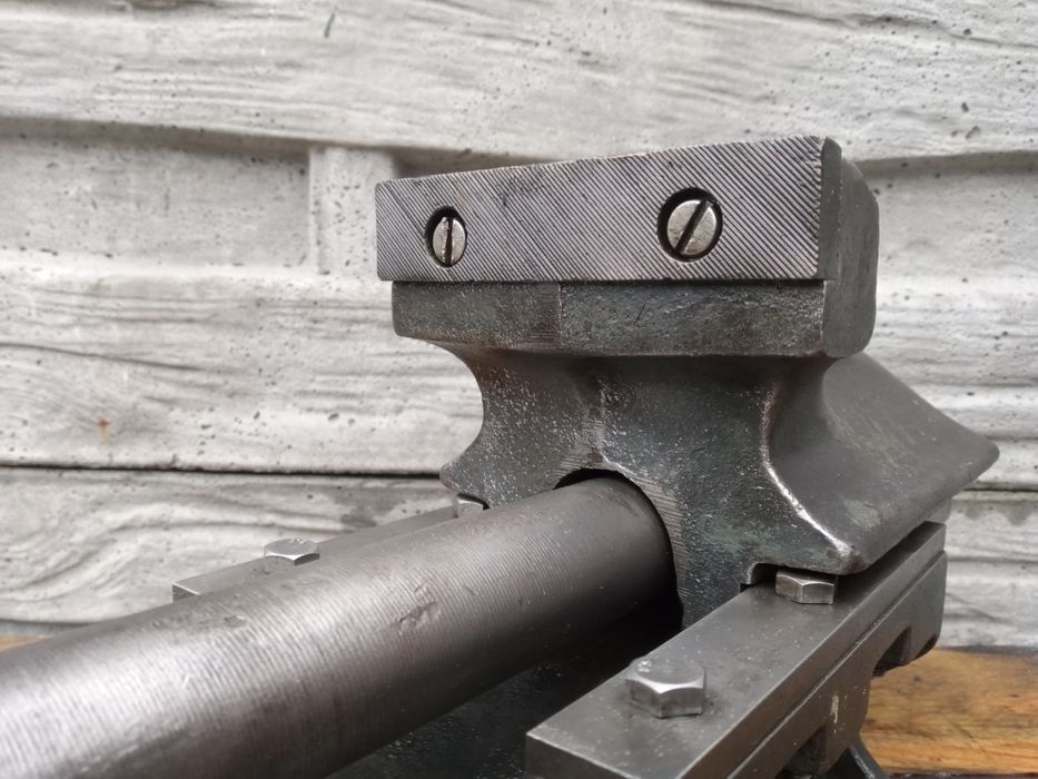 Stare Niemieckie imadło warsztatowe LES125 stan bdb, Rachunek,