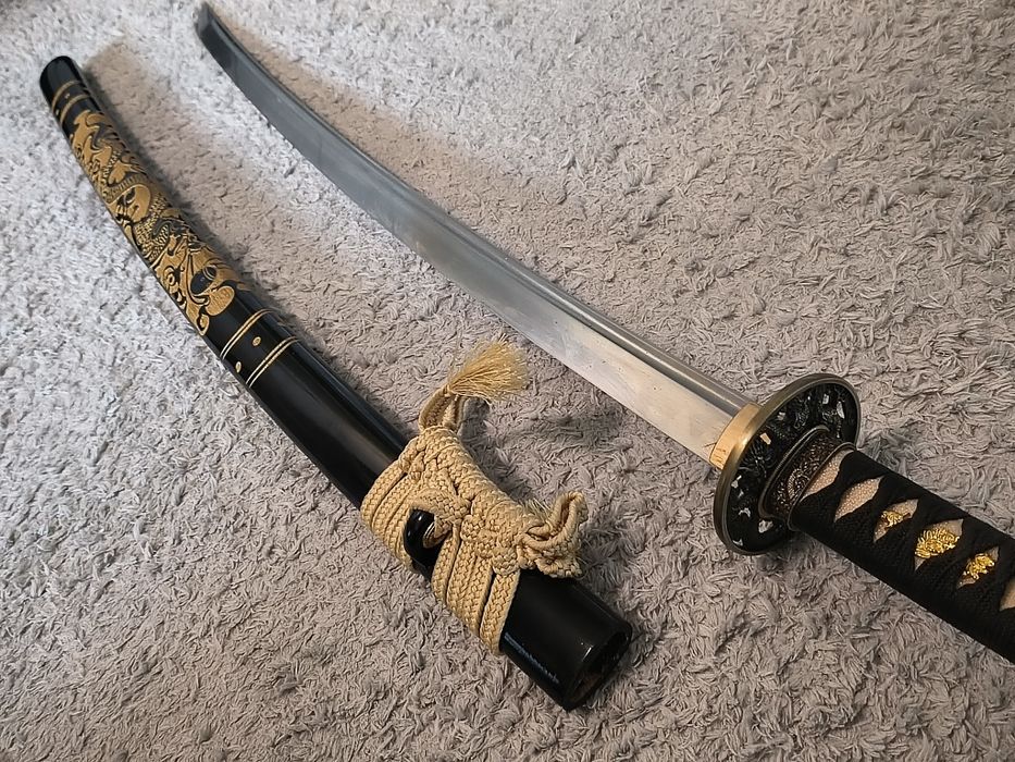 Miecz Japoński "katana" stal hartowana treningowy