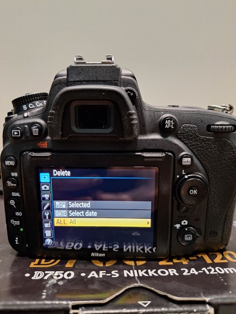 Nikon D750 niski przebieg anglojęzyczny stan idelany