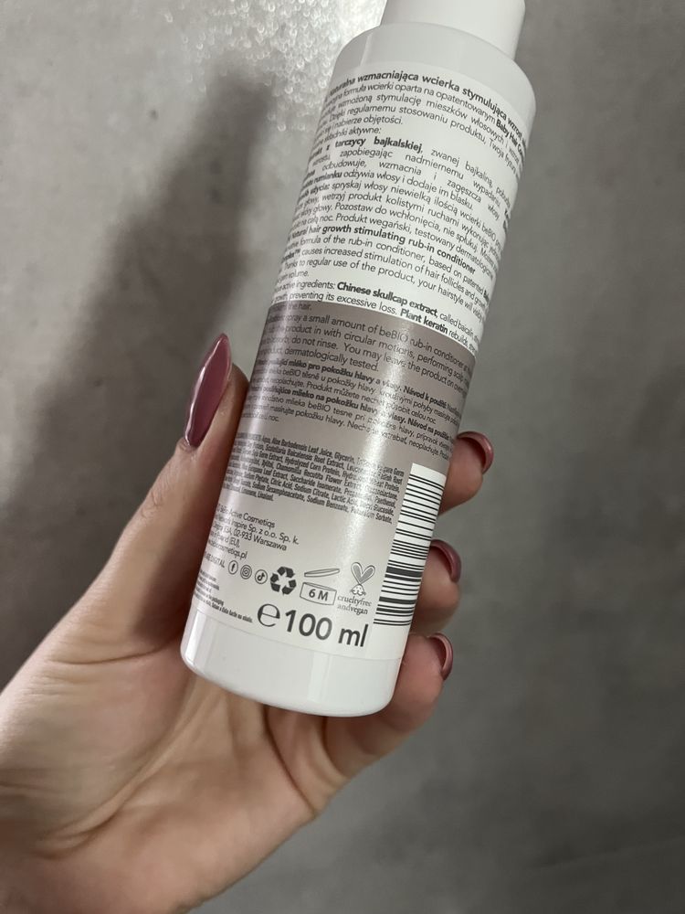 Wzmacniająca wcierka do skóry głowy i włosów BeBio Ewa Chodakowska