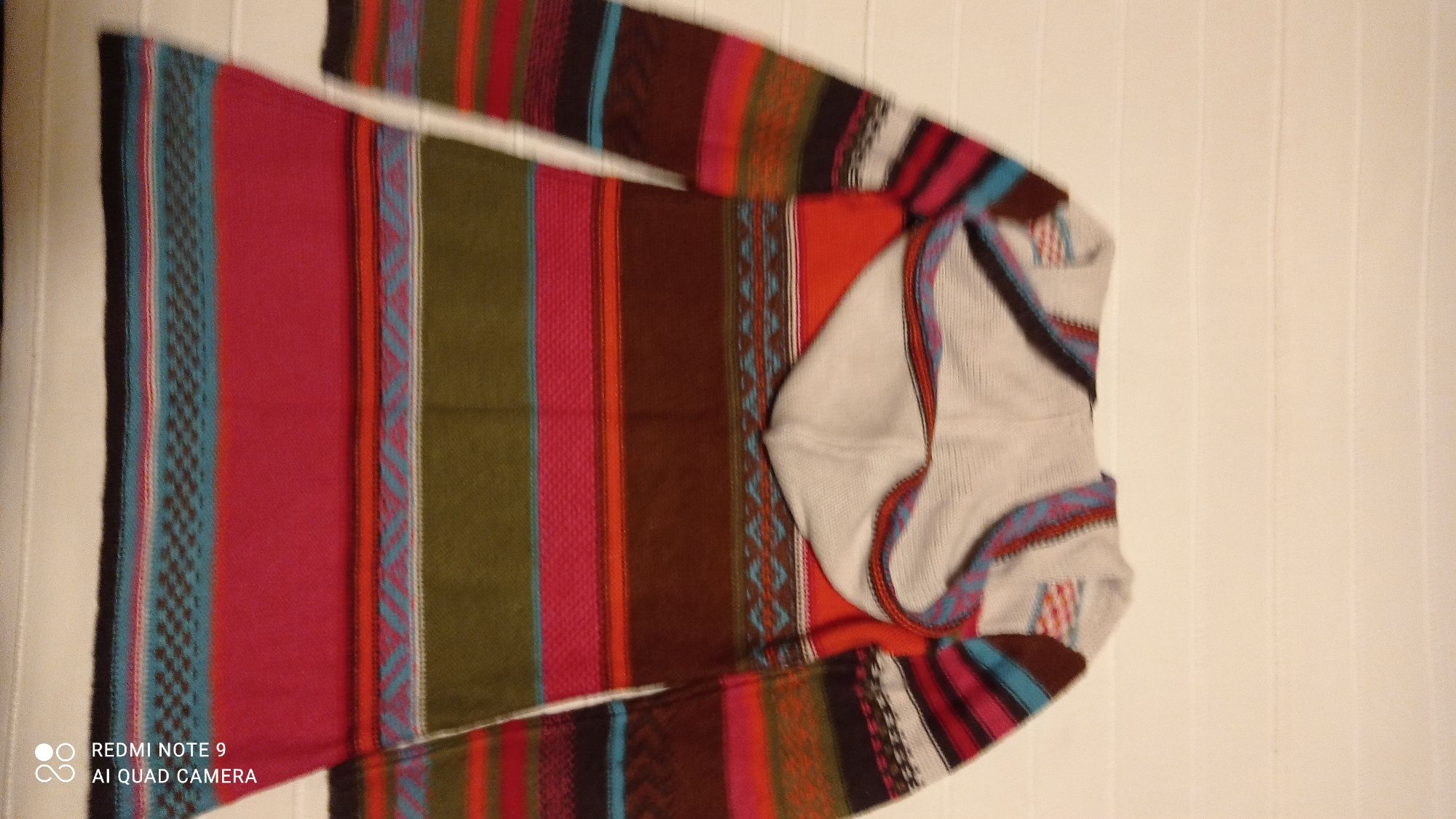 Vestido de menina KENZO de malha multicolor