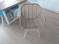Nowe krzesło Westwing Costa z podłokietnikami, polirattan