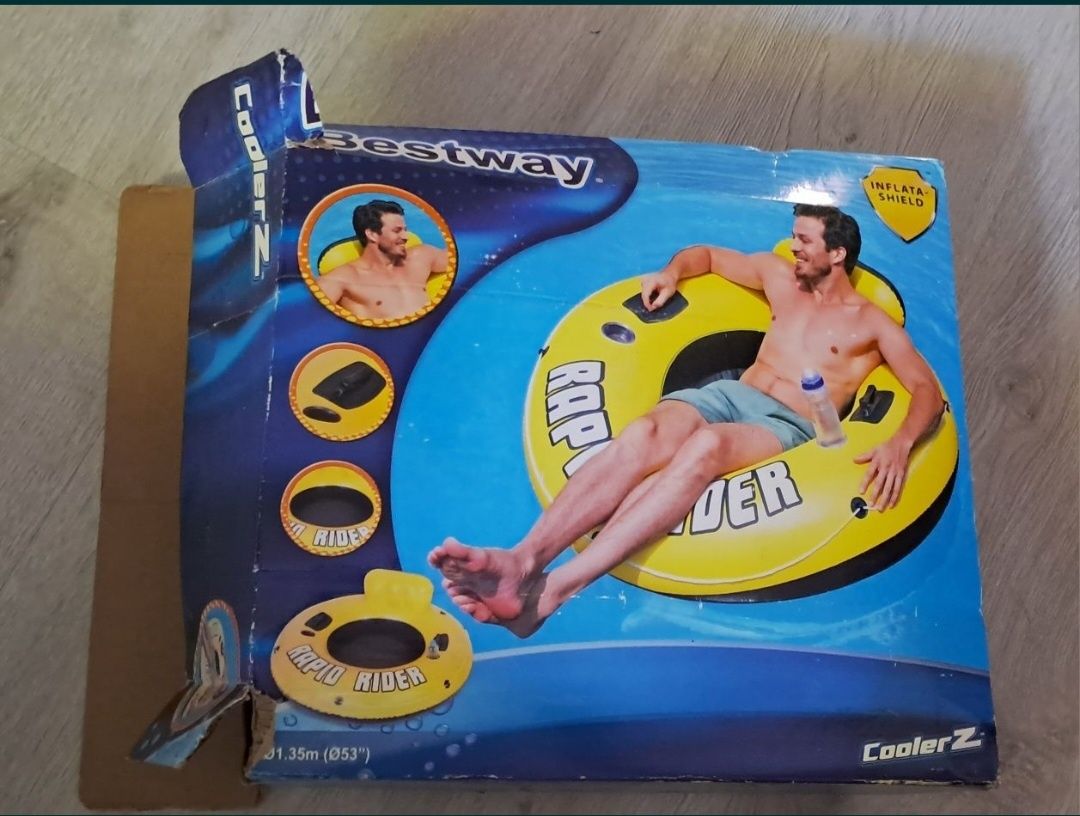 Fotel materac do pływania Bestway Rapio Rider 1,35 m