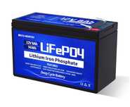 Akumulator litowy LifePO4 12V 8Ah 96Wh Eco-Worthy do paneli solarnych