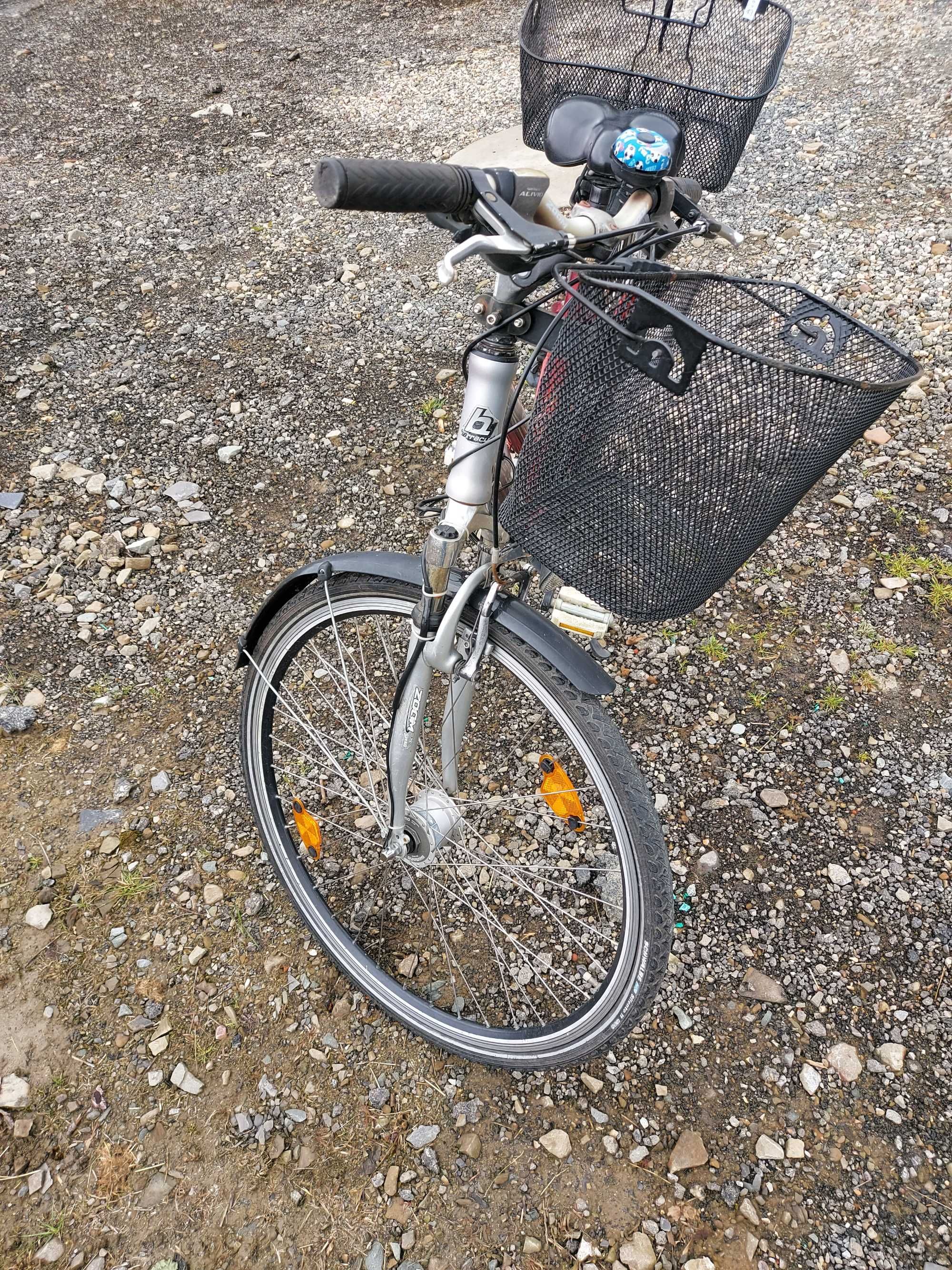 Rower Damka z koszykami