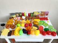 Набір овочів фруктів та їжі 100 аксесуарів