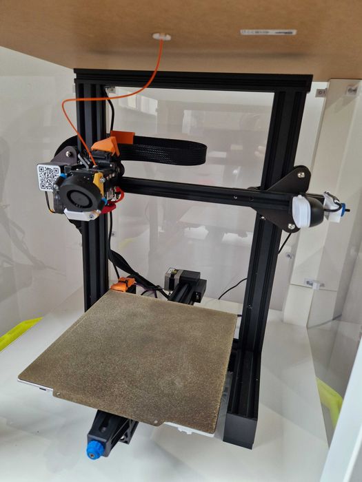 Ender 3 V2 upgraded com Sprite Pro Extruder + Klipper + Housing p/ ABS