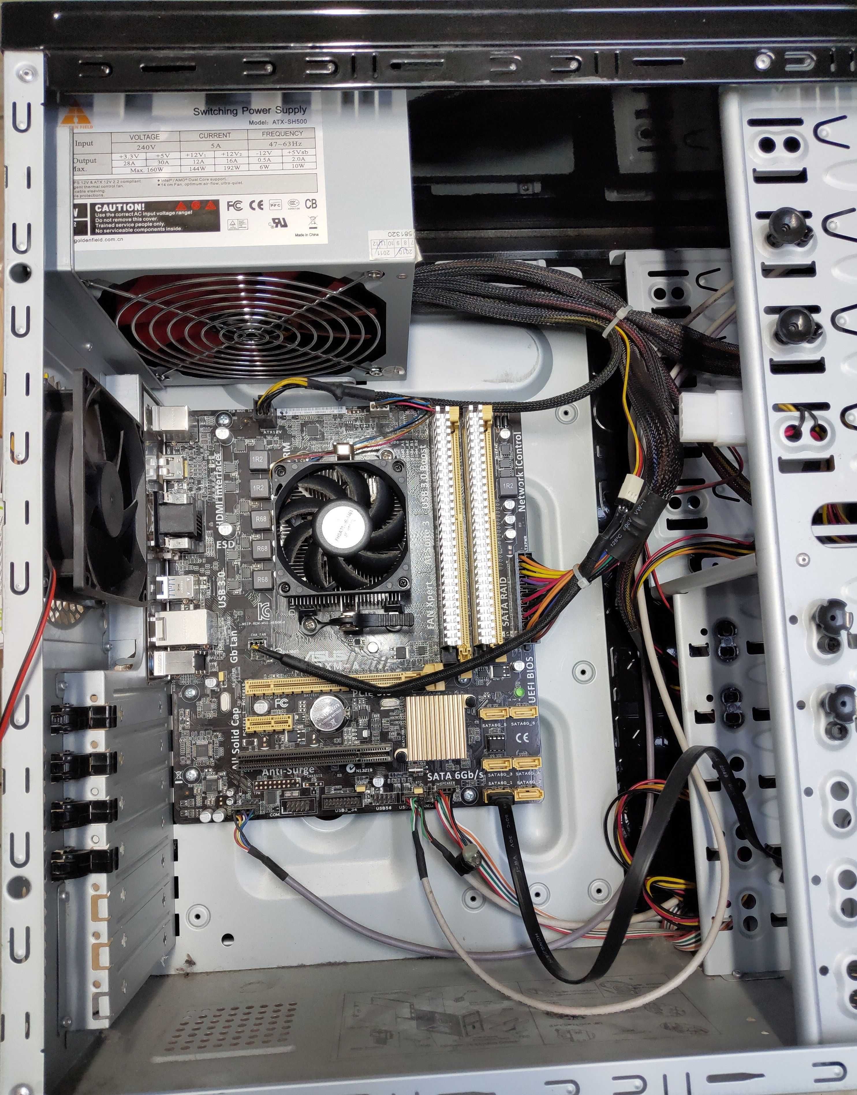 Материнська плата ASUS A88XM-A | AMD A8-7650K | DDR3 1600GHz 8GB (4+4)