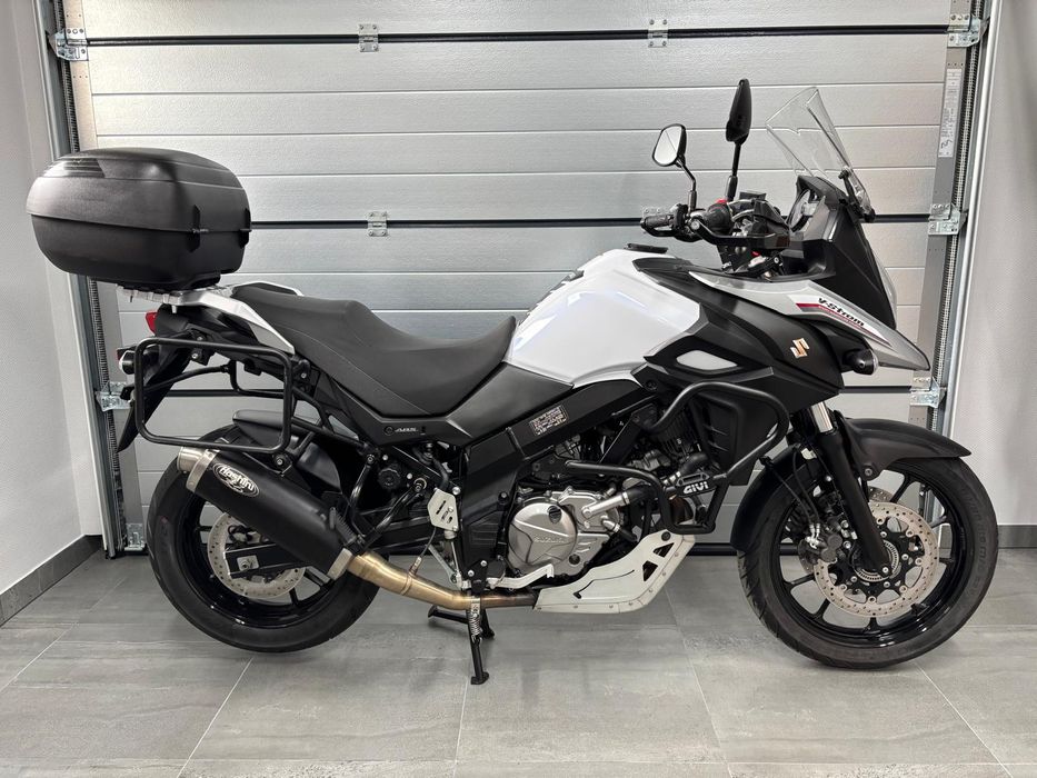 Suzuki V-Strom DL 650 ABS TC 2017 r bezwypadkowy import Niemcy dodatki