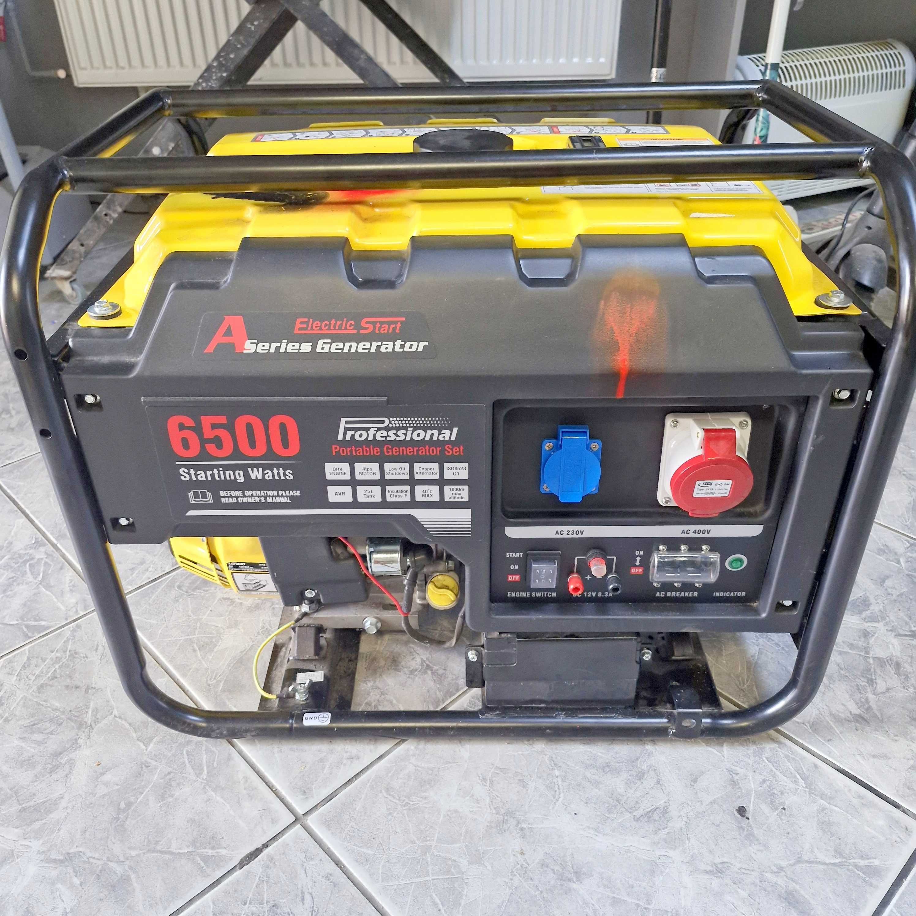 Agregat prądotwórczy Loncin LC6500D-AS 5kW