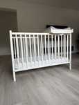 Łóżeczko niemowlęce Woodies Dream Cot 120x60 Materac + przewijak